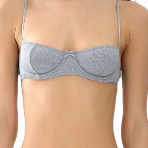 Coucou Grey Teacup Bra